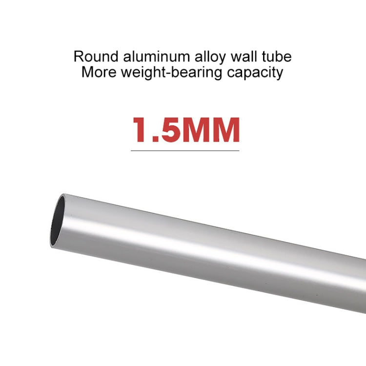 Multifunctional Thickened Aluminum Alloy Single-sided Telescopic Ladder, Size: 2.6m