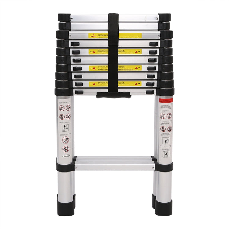 Multifunctional Thickened Aluminum Alloy Single-sided Telescopic Ladder, Size: 3.2m