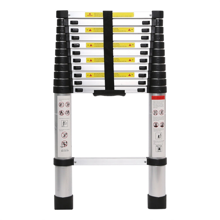 Multifunctional Thickened Aluminum Alloy Single-sided Telescopic Ladder, Size: 3.5m