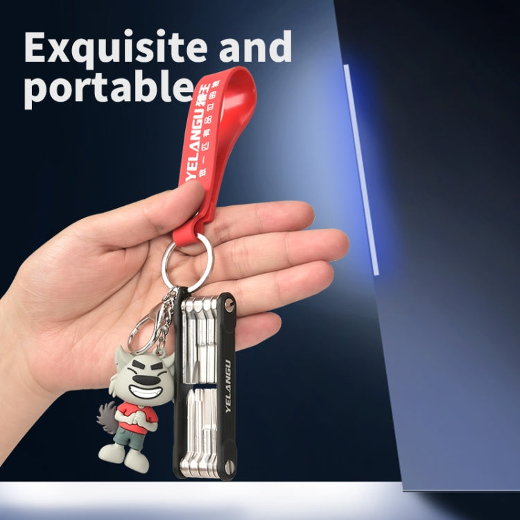 YELANGU 10 in 1 Multifunctional Wrench Screwdriver Tool