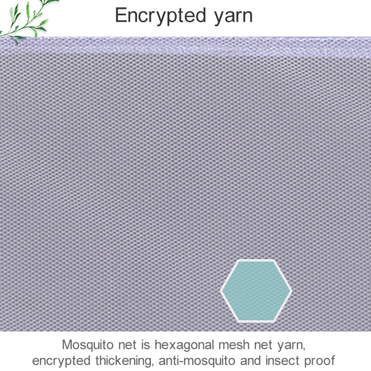 Student Dormitory Square Ceiling Zipper Mosquito Net Encryption Zipper Single Door Defence Mosquito for Lower Berth