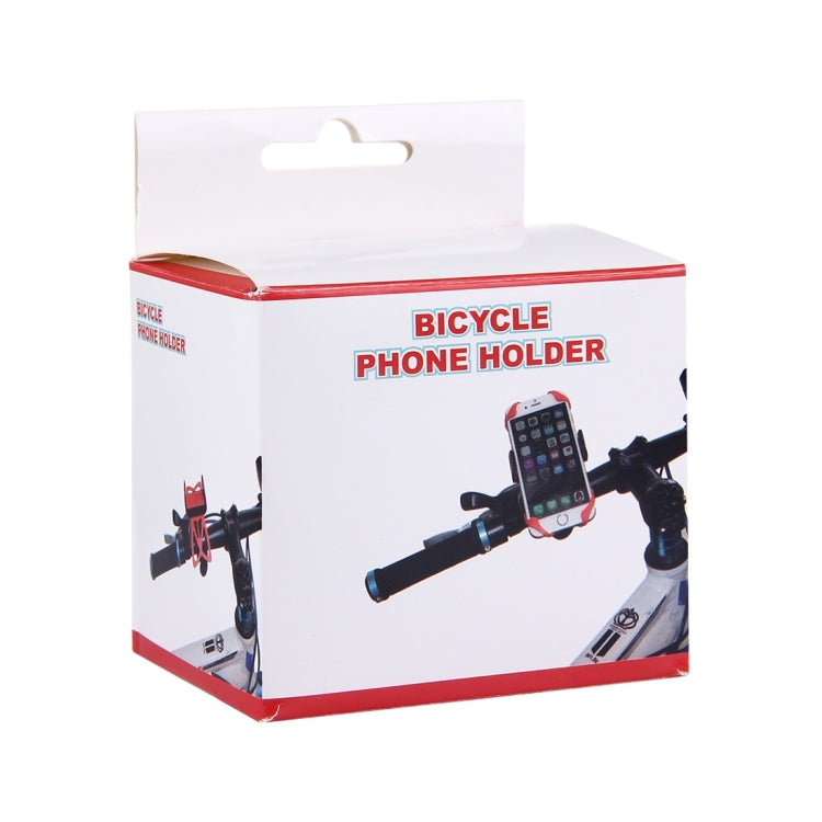 360 Degree Rotation Bicycle Phone Holder with Flexible Stretching Clip for iPhone 7 & 7 Plus / iPhone 6 & 6 Plus / iPhone 5 & 5C & 5s