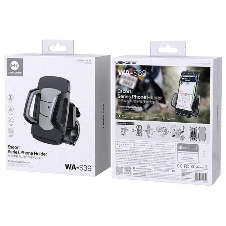 WK WA-S39 Escort Series Phone Holder for Bicycle / Motorcycle