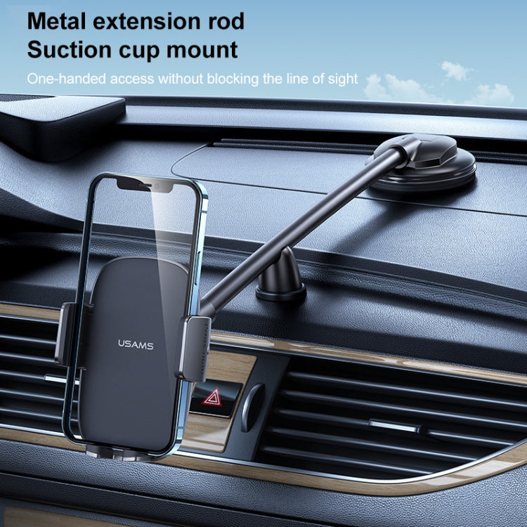 USAMS US-ZJ065 Car Center Console Windshield Mobile Phone Holder