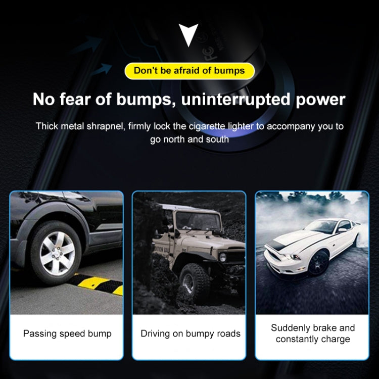 WK WP-C30 20W QC3.0 USB + PD UB-C / Type-C Interface Flash Series Car Fast Charger