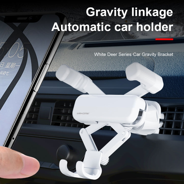 WK WA-S41 iDeal Series Car Gravity Bracket Car Air Outlet FoldingMobile Phone Holder Bracket