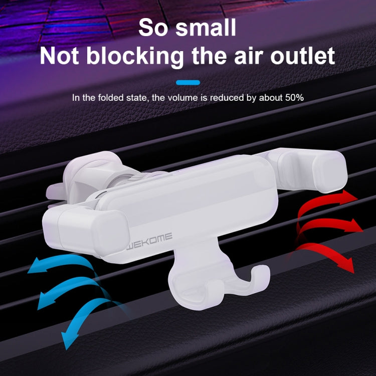 WK WA-S41 iDeal Series Car Gravity Bracket Car Air Outlet FoldingMobile Phone Holder Bracket