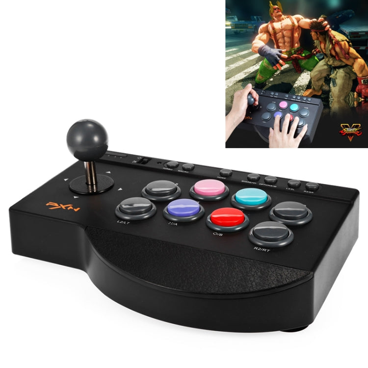 PXN PXN-0082 Gladiator Street Machine Game Handle Rocker Controller for Nintendo Switch / PC / Android System / PS3 / PS4 / XboxOne