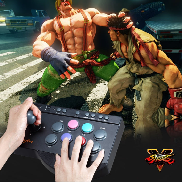 PXN PXN-0082 Gladiator Street Machine Game Handle Rocker Controller for Nintendo Switch / PC / Android System / PS3 / PS4 / XboxOne
