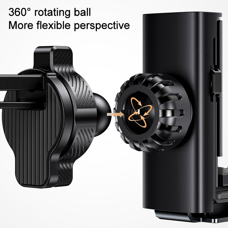 USAMS US-ZJ058 Retractable Gravity Car Holder for 4.7 - 7 inch Smartphones