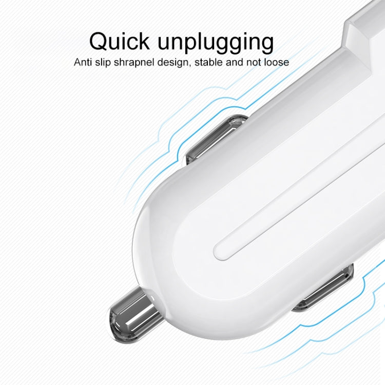 IVON CC13 QC 3.0 Fast Charging Car Charger Set with Type-C / USB-C Charging Cable