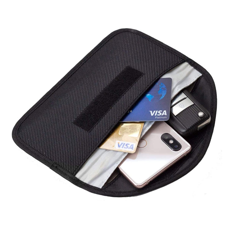 Universal Signal Blocker Oxford Cloth Shield Case Pouch Bag For Mobile Phones Below 5.8 inch, Size: 20*10cm
