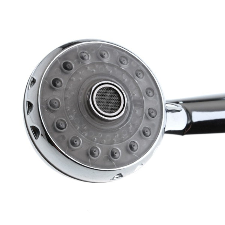 SDS-A21 15 LEDs ABS Temperature Sensor RGB LED Shower Head, Size: 22 x 8 x 4.5cm, Interface:  20mm