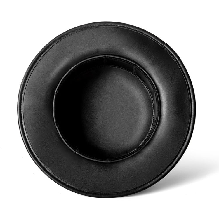 FHG144BK Halloween Punk Style Rivet Gentleman Hat Magic Hat