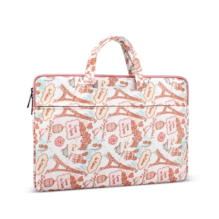 Canvas Waterproof Laptop Handbag for 14.1 inch Laptops