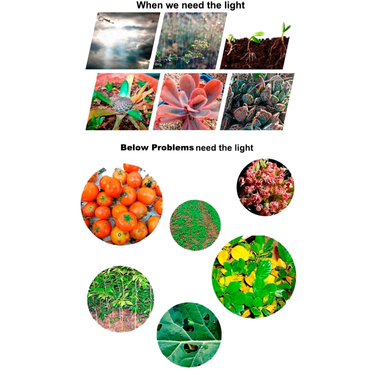 225 LEDs Greenhouse Light Aquarium Light, AC 85-265V