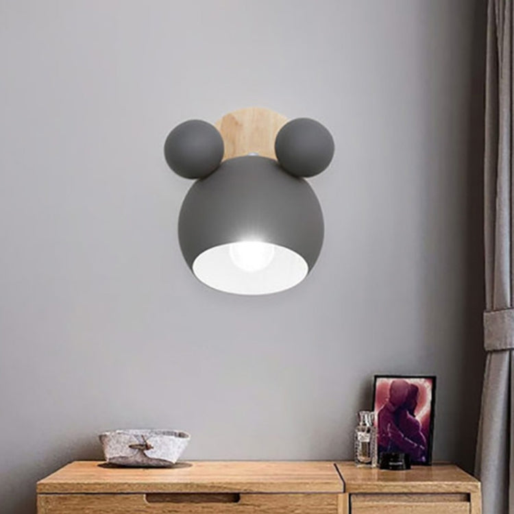 Creative Cartoon E27 LED Warm White Light Wall Lamp for Bedside Passage