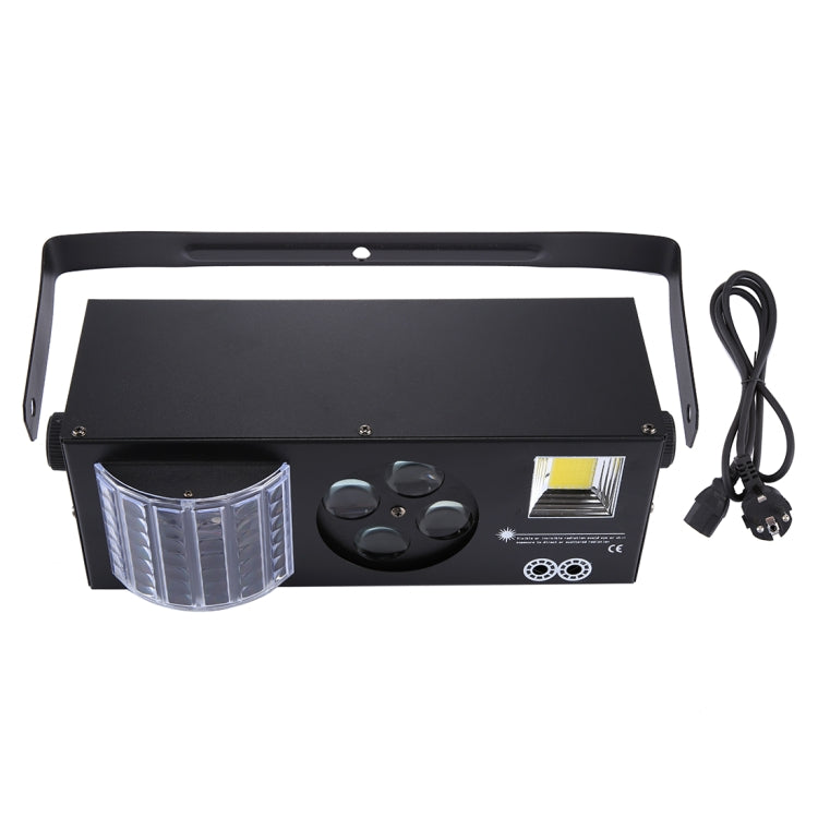 4 in 1 Projector Indoor Stage Decoration Atmosphere Light with Holder / Auto Run / Sound Control / DMX512, AC 90-240V