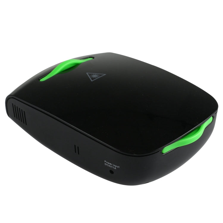 5V LED Card Projection Laser Stage Light, EU Plug