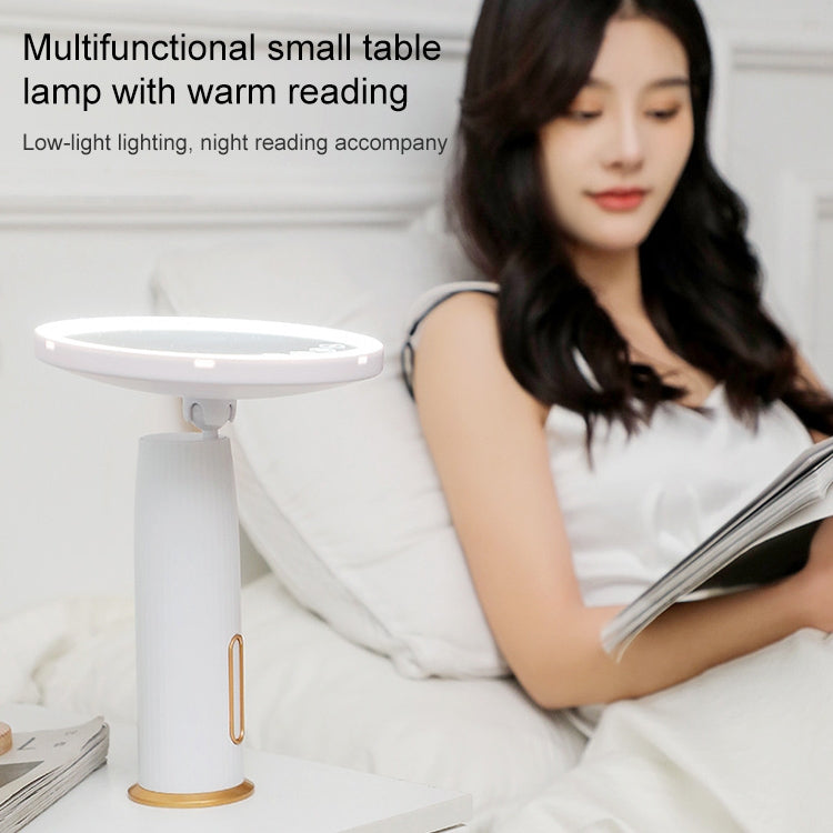 Smart LED Desktop Makeup Mirror with Fill Light, White Light