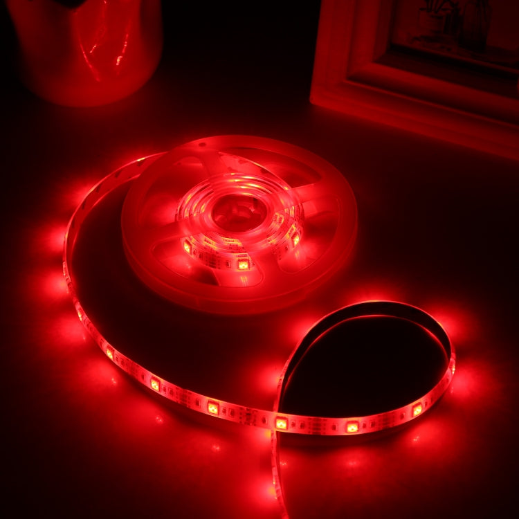 USB 5050 SMD LED Red Light Waterproof Epoxy Rope Light, 30 LED/m, DC 5V, Length: 2m