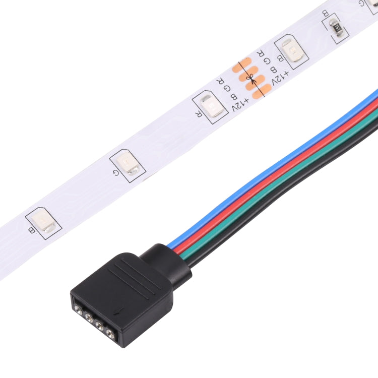 Smart Bluetooth APP Control Bare Board 2835 SMD RGB LED Rope Light, 60 LED/m, Length: 5m, 12V 2A 100-240V
