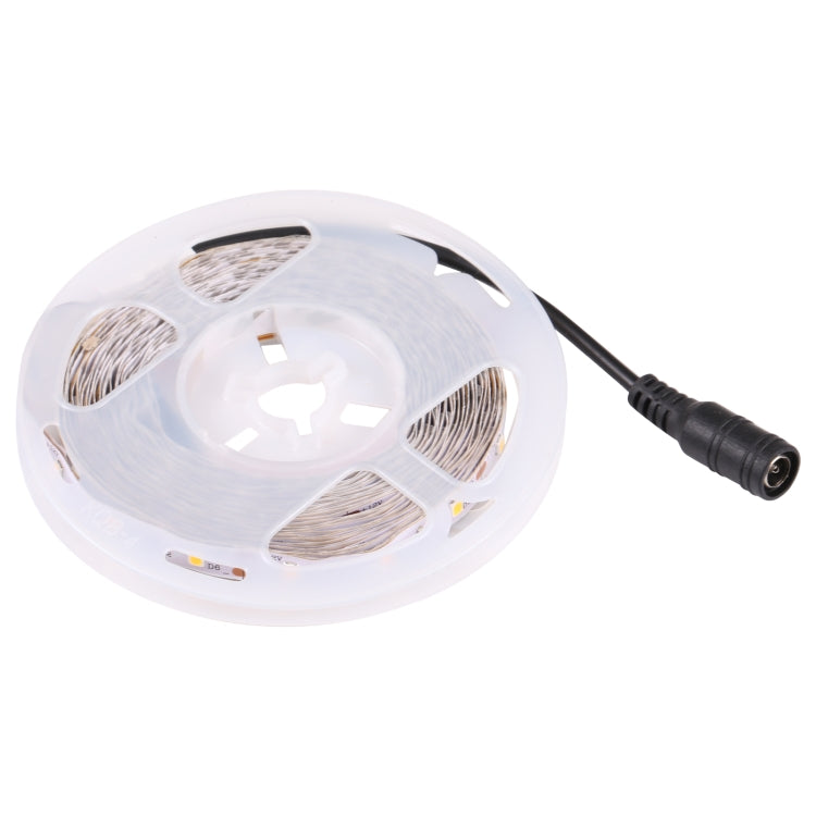 Bare Board 2835 SMD Dimmable White Light / Warm Light LED Rope Light, 60 LED/m, Length: 5m, 12V 2A 100-240V