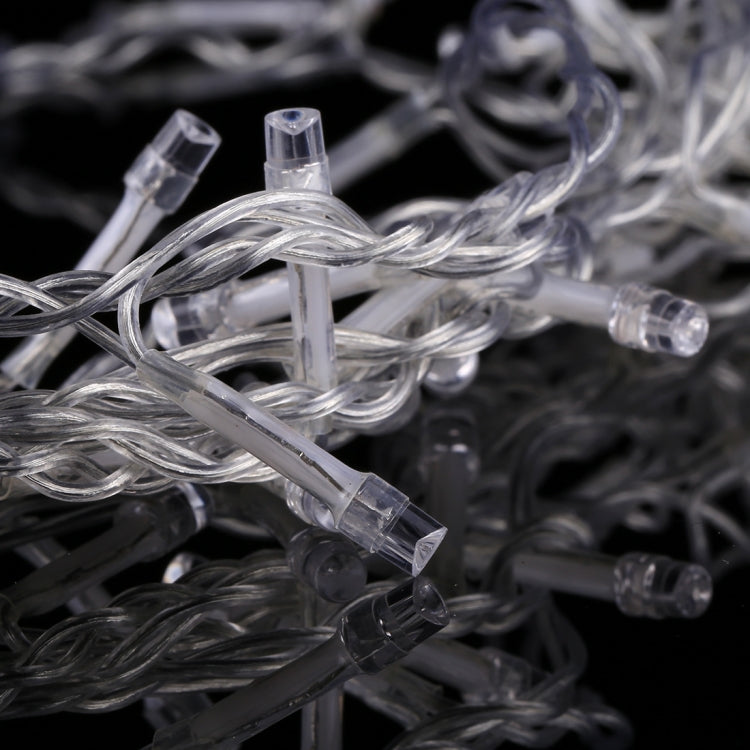 96 LEDs Little Ice Bars String Light with End Joint & Multi-function Controller, EU Plug, AC 220V