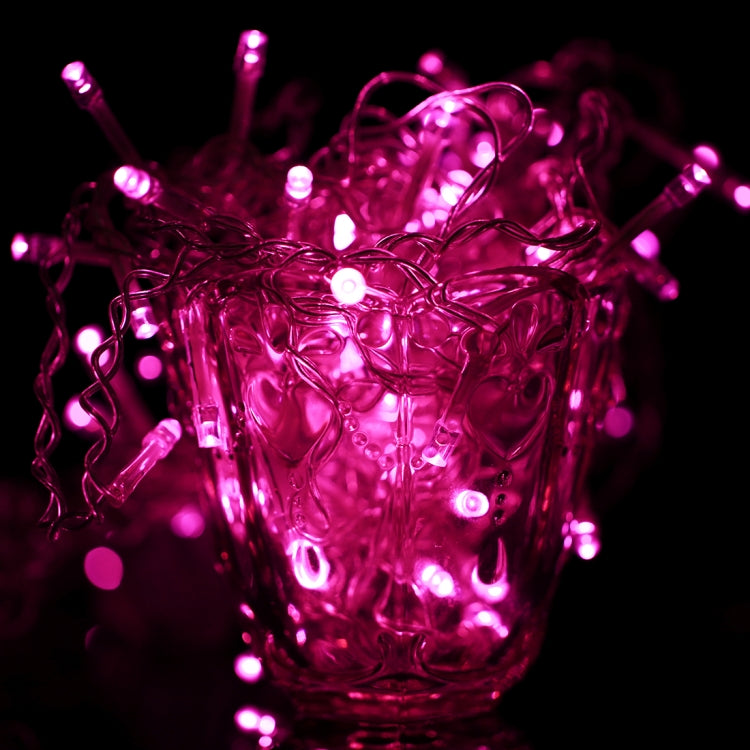 96 LEDs Little Ice Bars String Light with End Joint & Multi-function Controller, EU Plug, AC 220V