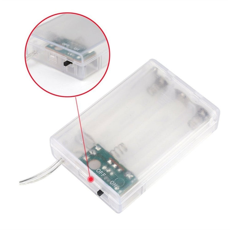 50 LEDs 3 x AA Batteries Box Chains Lamp Decorative Light for Home Hanging Pictures, DIY Party, Wedding, Christmas Decoration