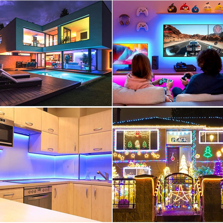 5050 SMD LED RGB Waterproof Epoxy Rope Light, DC 12V, Length: 5cm