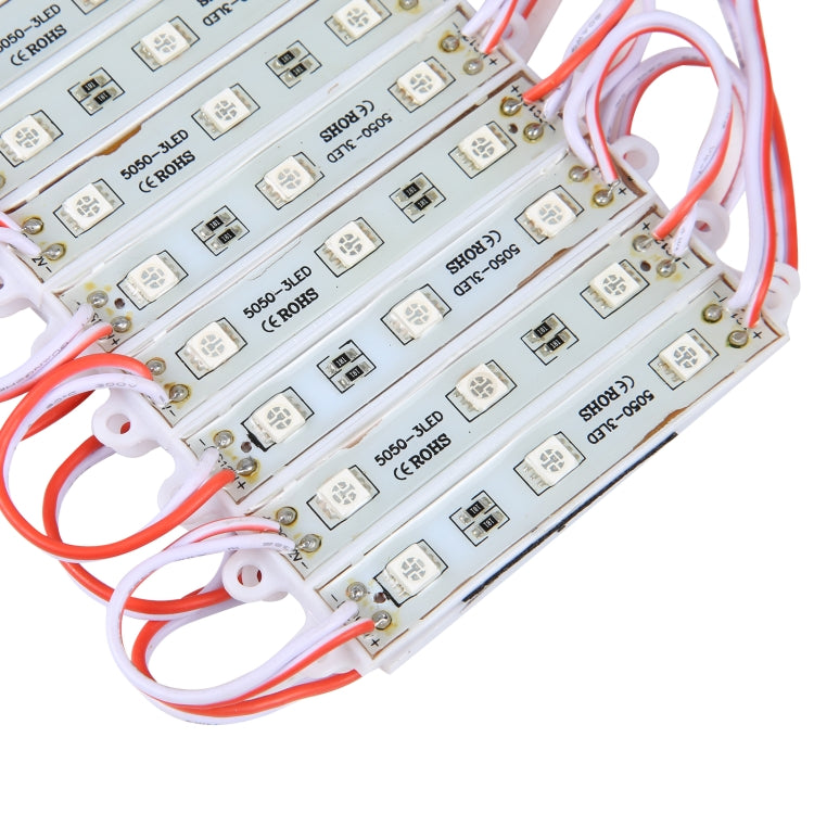 60LEDs 5050 SMD LED Modules Red Light Decorative Light, DC 12V