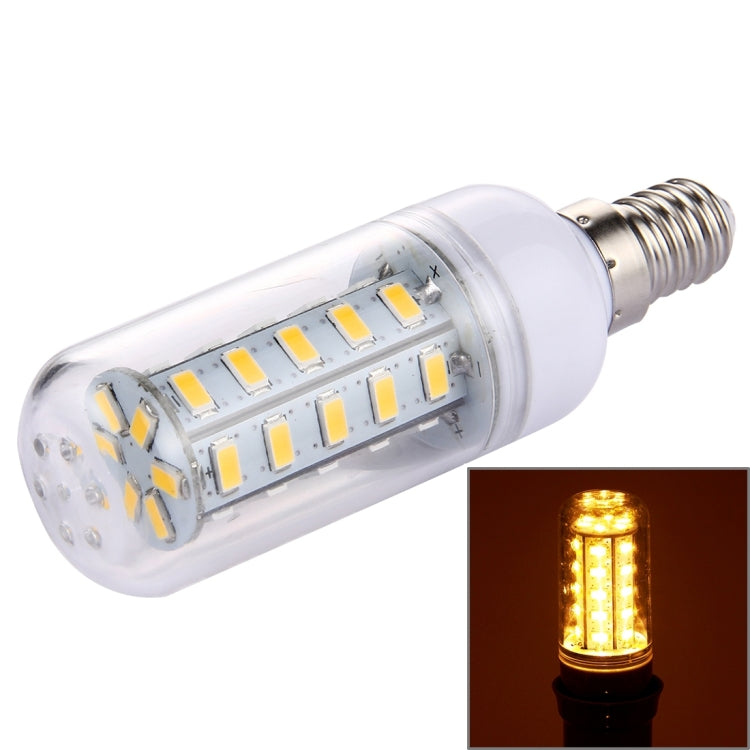E14 3.5W 36 LEDs SMD 5730 LED Corn Light Bulb, AC 12-80V
