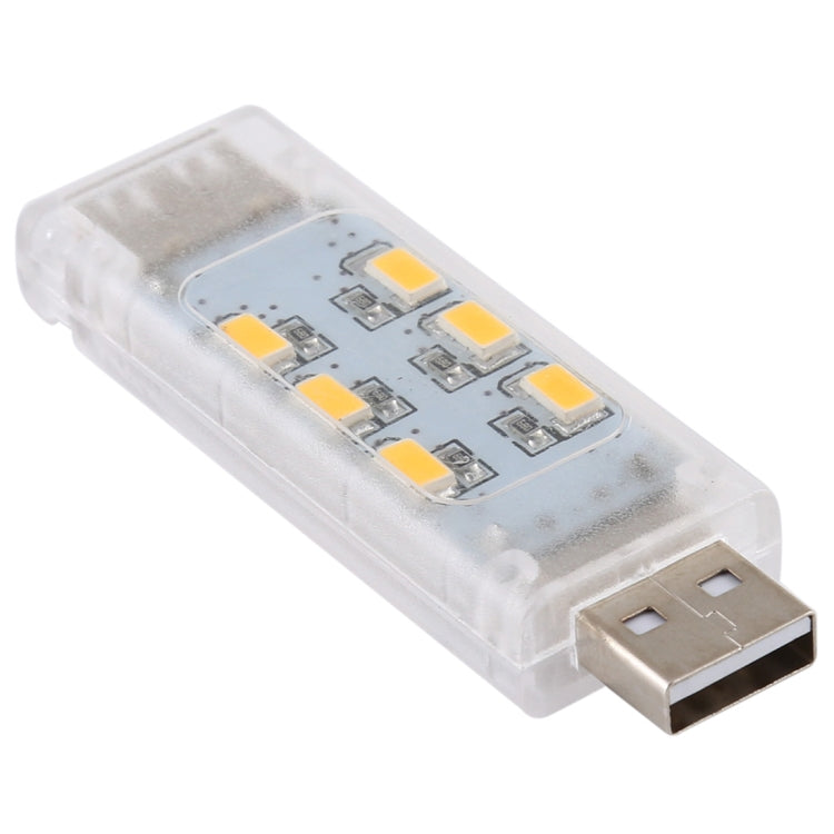12 LEDs Double Sided Stackable USB Light
