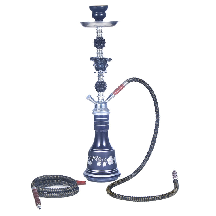 021-1015 Double Tube Glass Hookah