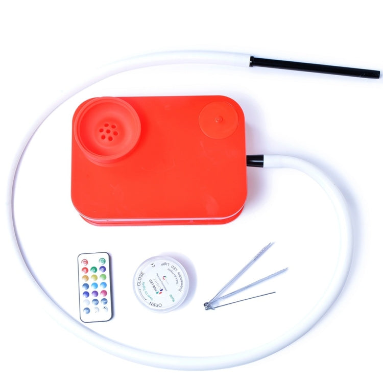 HFH-01 Acrylic Book Shape Hookah Set