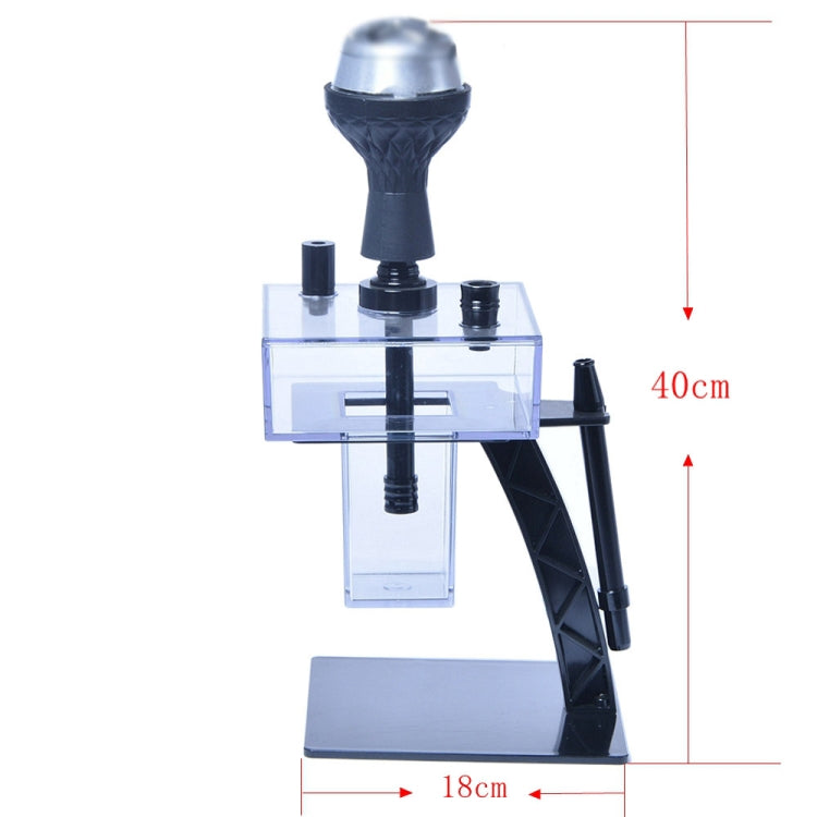 TXH-12-2 Cube Acrylic Single Pipe Hookah Set