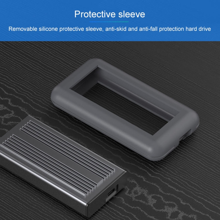 Blueendless M.2 NVME Thunderbolt 3 Solid State Mobile Hard Disk Box Hard Disk Drive