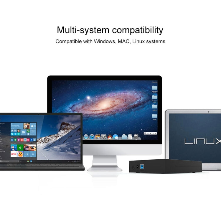 Blueendless 2.5 / 3.5 inch SSD USB 3.0 PC Computer External Solid State Mobile Hard Disk Box Hard Disk Drive