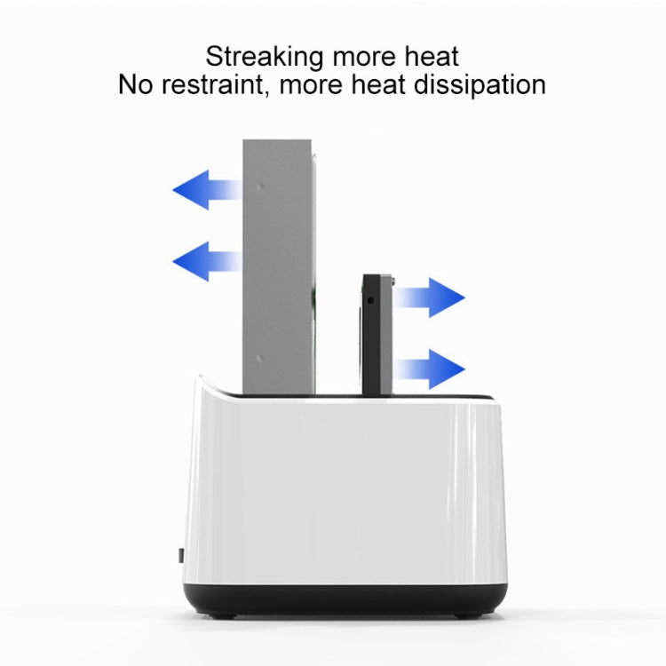 Blueendless 2.5 / 3.5 inch SATA USB 3.0 2 Bay Hard Drive Dock