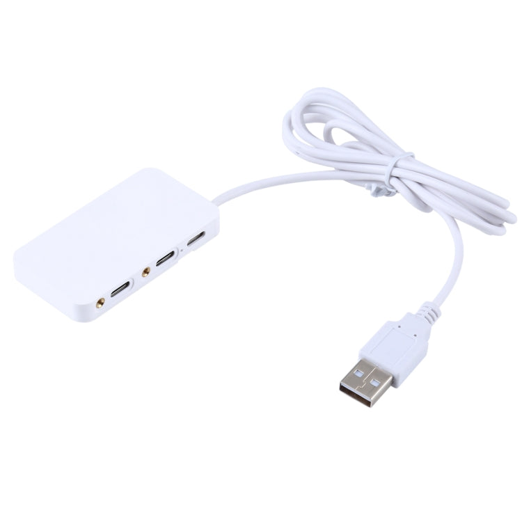 Universal Mobile Phone Burglar Alarm Display Holder / Anti-theft Display Stand with Remote Controller & Type-C / USB Port Port