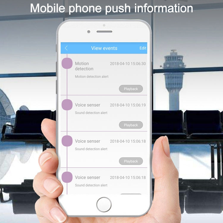 WLSES GC60 720P Wireless Surveillance Camera Baby Monitor, EU Plug