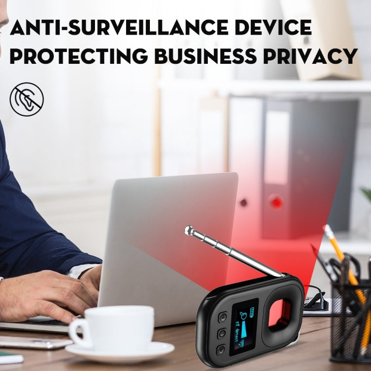 T03 Multi-function Camera Detector Scanner Anti-Peep Eavesdropping Anti-Monitoring Signal Detector