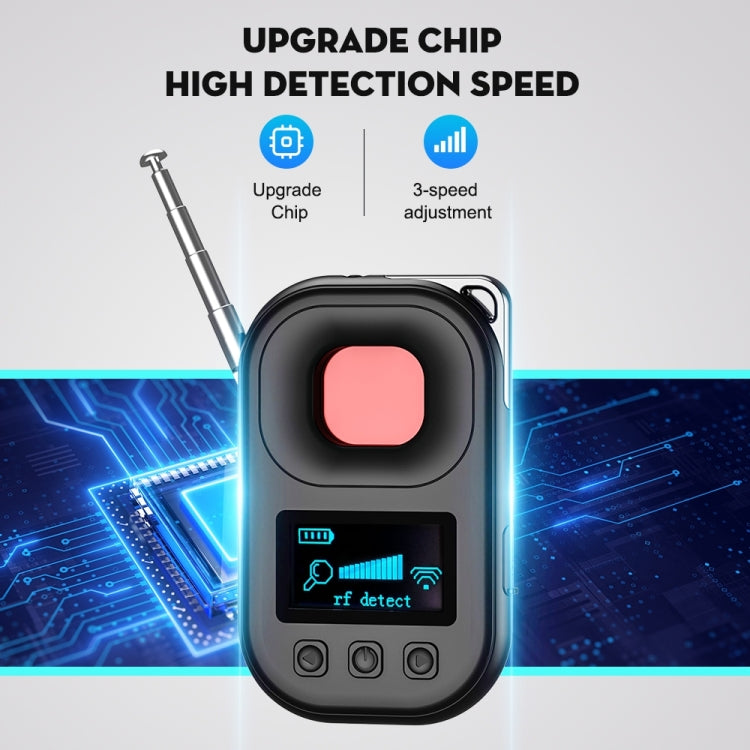 T03 Multi-function Camera Detector Scanner Anti-Peep Eavesdropping Anti-Monitoring Signal Detector