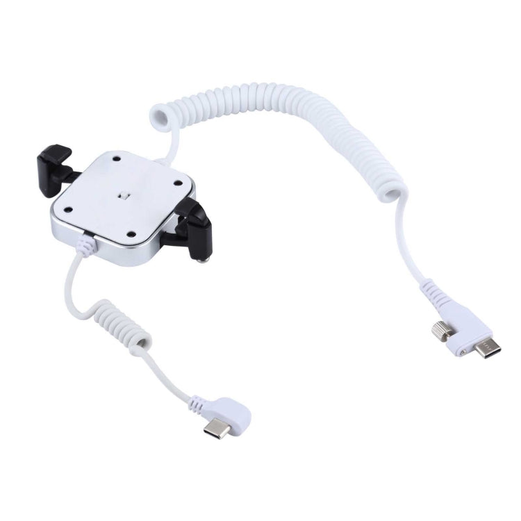 Aluminum Shell Square-column Anti-theft Alarm Stand Security System Burglar Alarm / Anti-theft Alarm Display Holder for iPhone & iPod with 8-Pin Port