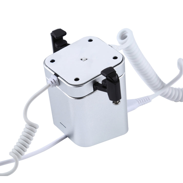 Aluminum Shell Square-column Anti-theft Alarm Stand Security System Burglar Alarm / Anti-theft Alarm Display Holder for iPhone & iPod with 8-Pin Port