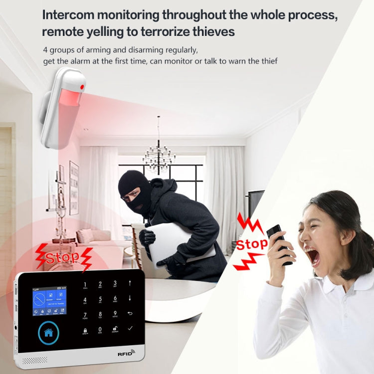 PG-103-GSM WiFi + GSM Touch Screen Intelligent Alarm System