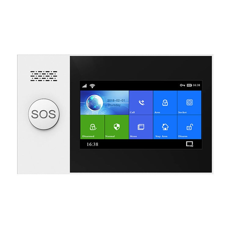 PG-107 GSM + WiFi Intelligent Alarm System with 4.3 inch TFT Display Screen