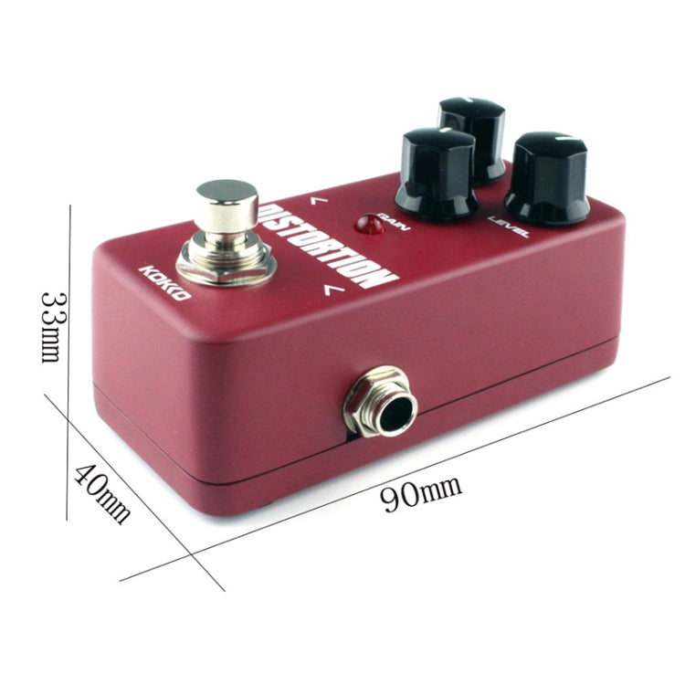 KOKKO FDS2 Mini Electric Guitar Monoblock Distortion Effects Pedal