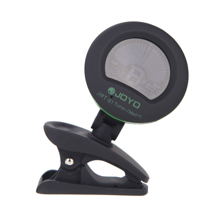 JOYO JMT-01 Clip-on Electric Guitar Tuner & Metronome Built-in Mic Color Screen for Guitar Violin Ukulele